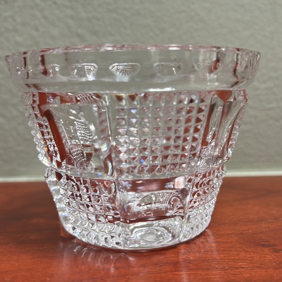 FB Rogers Lead Crystal Sugar/Creamer/Tray Set - Picture 4 of 7